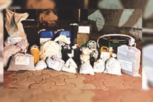 पुलिस का नशा मुक्त बाड़मेर अभियान : एमडी ड्रग्स बनाने की फैक्ट्री पर छापा, महिला गिरफ्तार, मुख्य आरोपी फरार