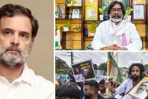 झारखंड छात्र आंदोलन पर राहुल गांधी का सीएम हेमंत सोरेन को पत्र, प्रदर्शनकारी छात्रों से मिलने की अपील