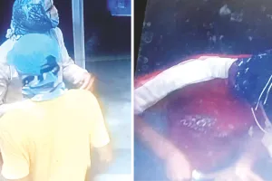 गैस कटर से एटीएम काटकर दो लाख रुपए उड़ाए, वारदात में प्रयुक्त वाहन पर लगा रखी थी फर्जी नंबर प्लेट