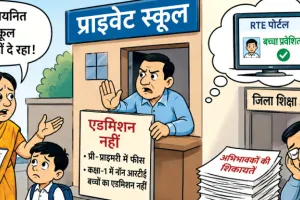 आरटीई की राह में निजी स्कूलों की मनमानी, 5 महीने बाद भी सैकड़ों बच्चों को नहीं मिला प्रवेश