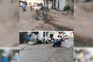 बुनियादी सुविधाओं का अभाव : टूटी सड़कें, अंधेरा और कचरे के ढेर की कड़वी सच्चाई