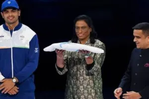 भारत ने 2030 राष्ट्रमंडल खेलों की जिम्मेदारी संभाली, पीटी उषा और नीरज चोपड़ा को सौंपा कॉमनवेल्थ का झंडा