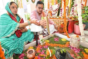 श्रावण के तीसरे सोमवार पर मुख्यमंत्री ने किया भगवान शिव का अभिषेक, प्रदेशवासियों के सुख, समृद्धि, शांति एवं कल्याण की कामना की