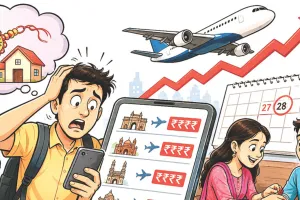 रक्षाबंधन पर घर आना पड़ेगा महंगा, मुंबई से जयपुर का किराया 20 हजार पार