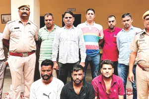 दो करोड़ की फिरौती के लिए कारोबारी का अपहरण : 1700 किमी पीछा कर पुलिस ने छुड़ाया, 3 आरोपी गिरफ्तार 