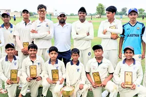 दिशा क्रिकेट एकेडमी ने एसआरएस मेमोरियल अंडर-14 कप का फाइनल जीता, हर्षित सैनी 124 रनों की शानदार पारी खेल बने जीत के हीरो 