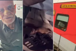 ऊना-इंदौर एक्सप्रेस में चूहे का कहर: फर्स्ट एसी कोच में बुजुर्ग की नाक कुतरी, शिकायत के बावजूद रेलवे ने नहीं की कार्रवाई