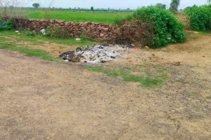  जमीन के विवाद में अटकी श्मशान घाट की सुविधाएं