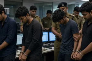 करोड़ों का खेल, मुनाफे का झांसा और खातों में रकम ट्रांसफर ; 4 साइबर ठग गिरफ्तार