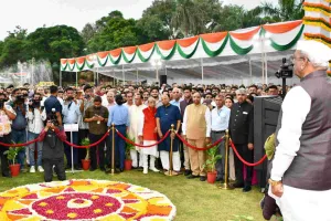 राज्यपाल हरिभाऊ बागडे के सानिध्य में लोकभवन में 'एट होम' का आयोजन