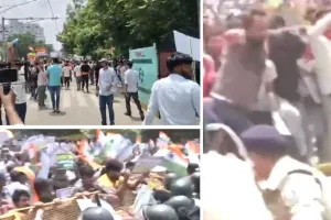पटना में छात्रों का हंगामा: सीएम आवास की तरफ कूच, निगेटिव मार्किंग खत्म करने और डोमिसाइल नीति लागू करने की मांग