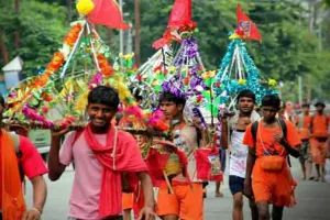 अलवर से निकली आस्था की सबसे लंबी डाक कांवड़: 2300 किमी तय कर सोमनाथ पहुंचेंगे शिवभक्त, बना रहे अनोखा इतिहास