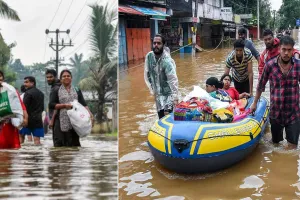 केरल में भारी बारिश से भूस्खलन और बाढ़: 1 की मौत, 2 लापता; छह ज़िलों में स्कूल बंद की घोषणा