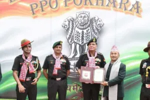 नेपाल में सेना प्रमुख धीरज सेठ का सम्मान समारोह: नौ पूर्व सैनिकों को योद्धा सेवा सम्मान से नवाजा, योगदान की सराहना