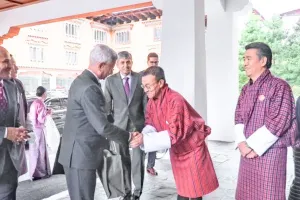 भारत-भूटान रिश्तों को नई मजबूती, जयशंकर पहुंचे पारो; तीन प्रमुख विकास परियोजनाओं का संयुक्त उद्घाटन और शिलान्यास