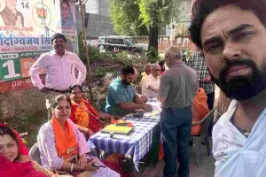 राजस्थान नगर निगम चुनाव-2026 : विद्याधर नगर के 22 वार्डों में मतदान को लेकर उत्साह, सुबह से बूथों पर पहुंच रहे मतदाता