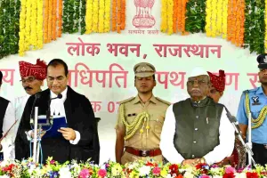 संजय कुमार अग्रवाल ने संभाला राजस्थान हाईकोर्ट के मुख्य न्यायाधिपति का पद, राज्यपाल हरिभाऊ बागडे ने दिलाई शपथ
