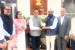 एफएचटीआर प्रतिनिधिमंडल ने राजस्थान के मुख्य सचिव वी. श्रीनिवास से की मुलाकात, राजस्थान पर्यटन सचिव शुचि त्यागी भी रहीं उपस्थित