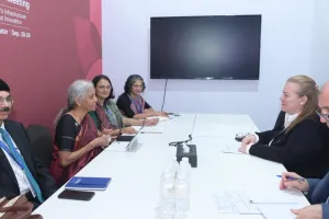 सीतारमण ने दोहा में नेपाल, सऊदी अरब के वित्त मंत्रियों के साथ द्विपक्षीय महत्व की बैठकें कीं