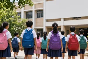 महाराष्ट्र में अब बच्चों के कंधों पर नहीं होगा भारी बस्ते का बोझ :  शरीर के वजन का 10% ही होगा बैग, 10 दिन बैग फ्री स्कूल 