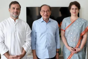 मलेशियाई प्रधानमंत्री अनवर इब्राहिम ने राहुल गांधी से की मुलाकात: प्रियंका गांधी भी रहीं मौजूद, कई मुद्दों पर बातचीत