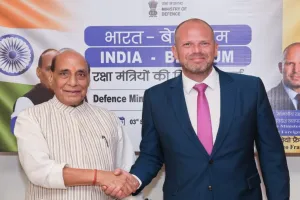 भारत-बेल्जियम रक्षा सहयोग बढ़ाने पर सहमत, राजनाथ और थियो फ्रांकेन ने की द्विपक्षीय वार्ता