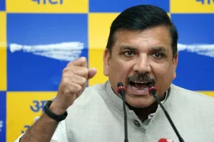 AAP का BJP पर हल्लाबोल: नफरत की भाषा और आपत्तिजनक वीडियो की शुरुआत केंद्र ने की, संजय सिंह ने राम मंदिर निर्माण से जुड़े जमीनी मामलों पर उठाए सवाल