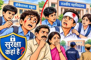 चार दिन में  दो घटनाओं से अभिभावकों  में दहशत : स्कूल से कॉलेज तक असुरक्षित बच्चे, सवालों के कठघरे में सुरक्षा इंतजाम