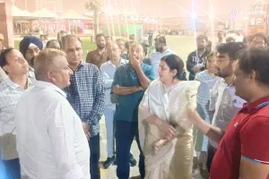 कोटा राष्ट्रीय दशहरा मेला 2026 की तैयारियों का महापौर अनसूईया गोस्वामी और आयुक्त ओमप्रकाश मेहरा ने किया निरीक्षण