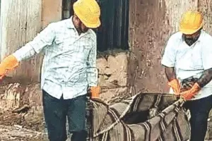 ग्वार-गम फैक्ट्री की लिफ्ट में आग, दो मजदूर जिंदा जले, नाइट शिफ्ट में 17 मजदूर कर रहे थे काम 