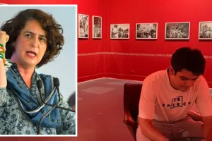 बेटे रेहान की प्रदर्शनी से तस्वीरें हटाने पर प्रियंका गांधी का संदेश, बोलीं-सच के साथ खड़े रहो