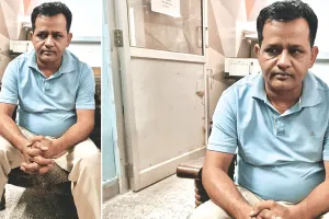 10 हजार रुपए की घूस लेते एएसआई गिरफ्तार, सांगानेर सदर थाने में पिकअप छोड़ने के बदले मांगी थी रकम