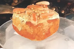 मिठाई है या सोने का गहना! एक पीस की कीमत 3,000, जयपुर में तैयार 1.11 लाख रुपए किलो ‘स्वर्ण प्रसादम’