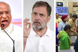 बेटी के लिए न्याय मांगा, तो आधी रात हिरासत में क्यों? खड़गे-राहुल का केन्द्र सरकार से सवाल