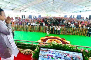 नारी शक्ति सम्मेलन में मुख्यमंत्री ने महिला लाभार्थियों से किया संवाद, योजनाओं की राशि डीबीटी से हस्तांतरित
