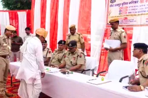 पुलिस कमिश्नर सचिन मित्तल की कानोता पुलिस थाने में जनसुनवाई जारी, परिवादियों की मौके पर हो रही सुनवाई