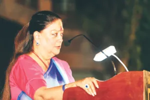 राजस्थान की धूप बनी ताकत, वसुंधरा राजे- रेगिस्तान में फूल खिलाने का हुनर हमें अच्छे से आता है 