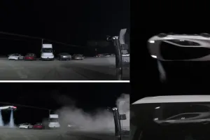 पहले उल्टी दौड़ी, फिर हवा में उड़ी! टेस्ला की कार का हैरतअंगेज कारनामा