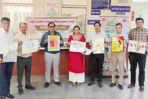 पोस्टरों के माध्यम से तनाव प्रबंधन, सकारात्मक सोच एवं मानसिक स्वास्थ्य के प्रति जागरूकता का दिया संदेश