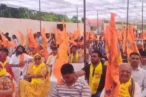 विद्याधर नगर स्टेडियम में राजपूत और स्वर्ण समाज की आक्रोश रैली, सरकार को दी आंदोलन की चेतावनी