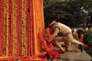 राजस्थान पुलिस ने शहीद जवानों को किया नमन, पुलिस शहीद दिवस पर दी भावभीनी श्रद्धांजलि
