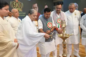 शांतिवन में ब्रह्माकुमारीज के वैश्विक शिखर सम्मेलन का समापन, नितिन नबीन ने संस्थान के सेवा कार्यों को सराहा