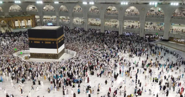 Millions of Muslims gathered for Haj, Saudi Arabia became rich