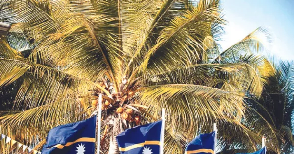 Nauru established diplomatic relations with China