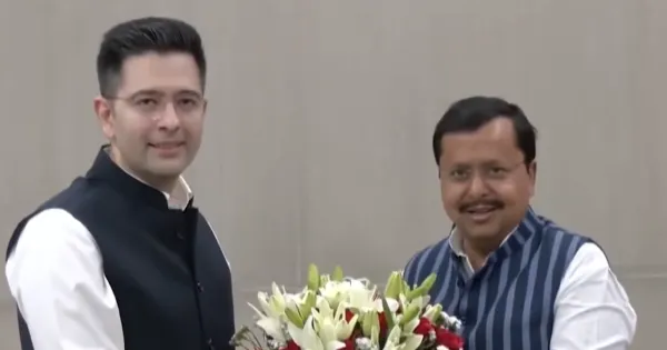 राज्यसभा में BJP की संख्या 113 हुई, AAP के सात सदस्य हुए शामिल