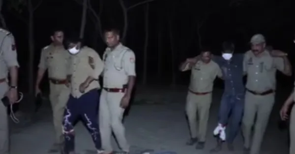 ग्रेटर नोएडा पुलिस और बदमाशों के बीच मुठभेड़: 2 बदमाश घायल, 2 अन्य गिरफ्तार