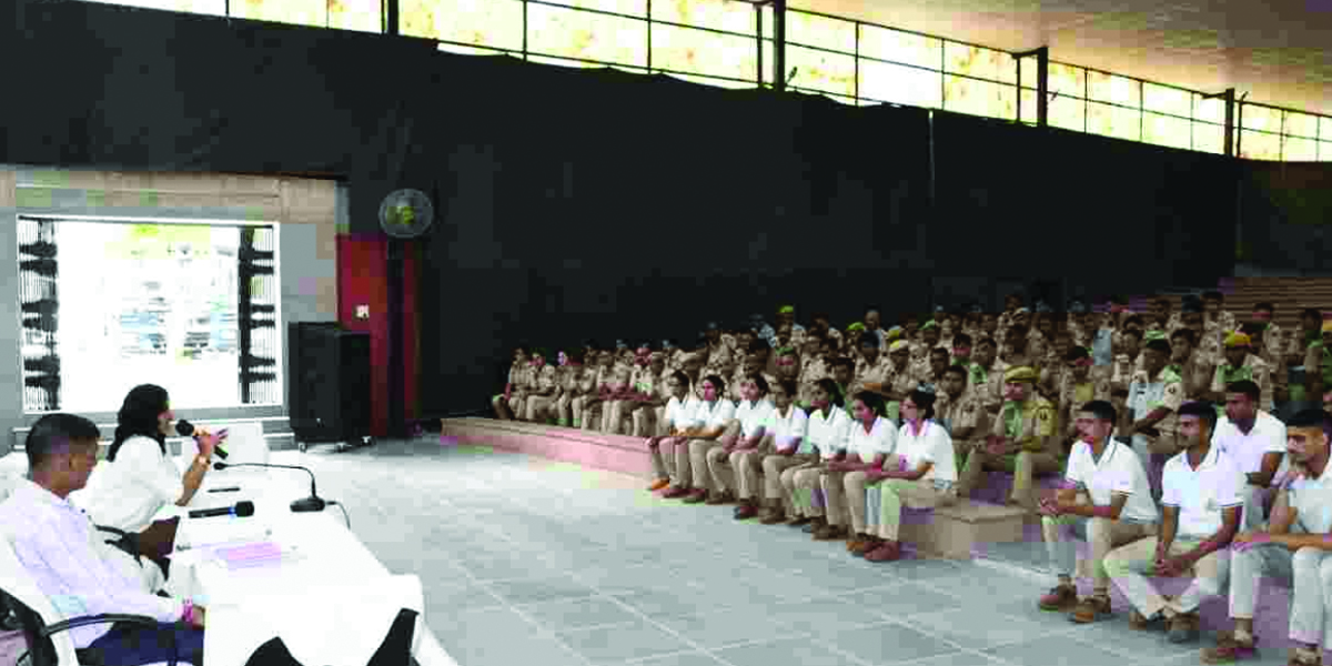 खेल को बढ़ावा देने के लिए जागरूकता कार्यक्रम, 200 पुलिसकर्मियों ने लिया हिस्सा