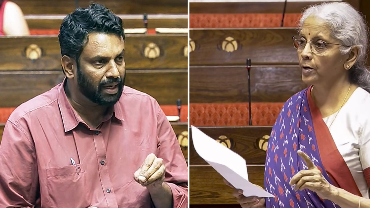 भाकपा सांसद संदोष कुमार ने लिखा राज्यसभा सभापति को पत्र, राज्यसभा रिकॉर्ड से सीतारमण की टिप्पणियां हटाने की मांग