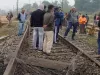 भारत बंद को सफल बनाने के लिए नक्सलियों ने रेलवे ट्रैक को बनाया निशाना