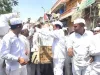 महंगाई के खिलाफ कांग्रेस सेवा दल ने फूंका मोदी का पुतला